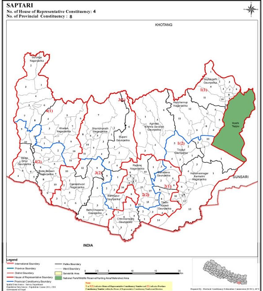 Security alertness heightened in Saptari 1 Security alertness heightened in Saptari