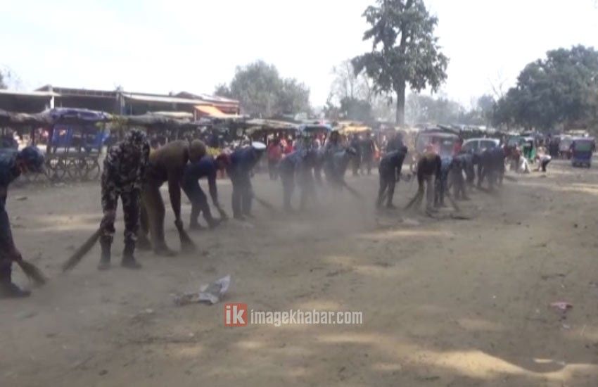 नेपाल–भारत सीमा क्षेत्रमा संयुक्त रुपमा सरसफाई 1 नेपाल–भारत सीमा क्षेत्रमा संयुक्त रुपमा सरसफाई
