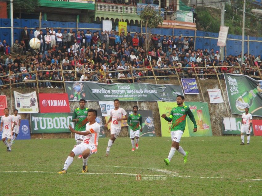 सशस्त्र माइभ्याली गोल्डकपको क्वार्टरफाइनलमा 1 सशस्त्र माइभ्याली गोल्डकपको क्वार्टरफाइनलमा