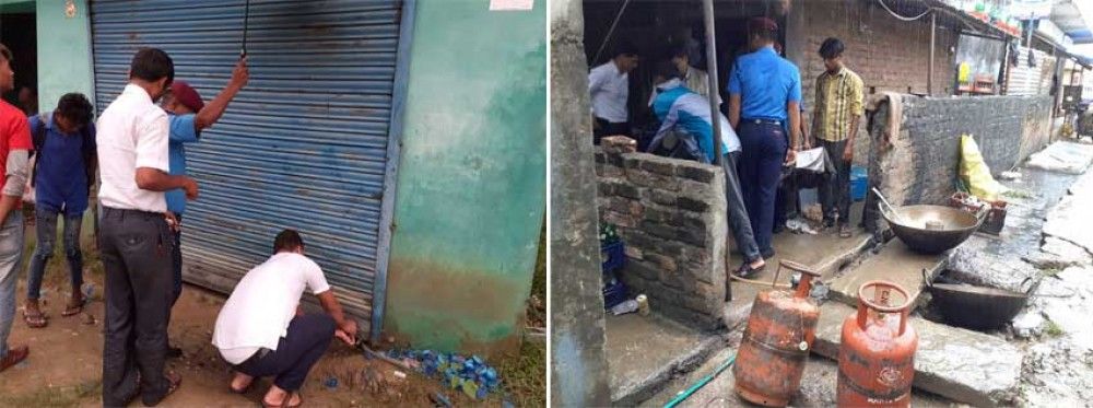 नालीमाथि मिठाइ पसलको भान्छा, दुईजना पक्राउ 1 नालीमाथि मिठाइ पसलको भान्छा, दुईजना पक्राउ