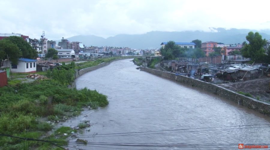 काठमाडौं उपत्यकासमेत बाढी–पहिरो र डुबानको जोखिममा 1 kathmandu flood kalanki