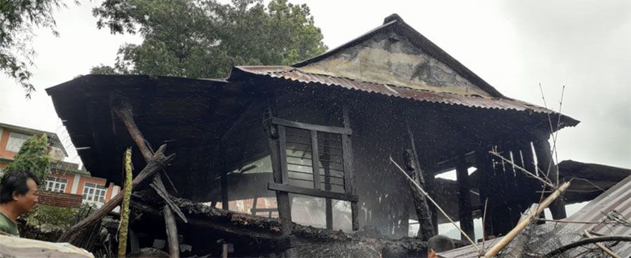 धरानमा आगलागी 1 dharan fire
